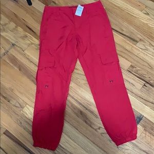 Talia Red Ninth hall Zumiez cargo pants